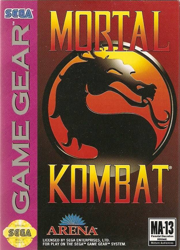 Mortal Kombat for Sega Game Gear - The Video Games Museum