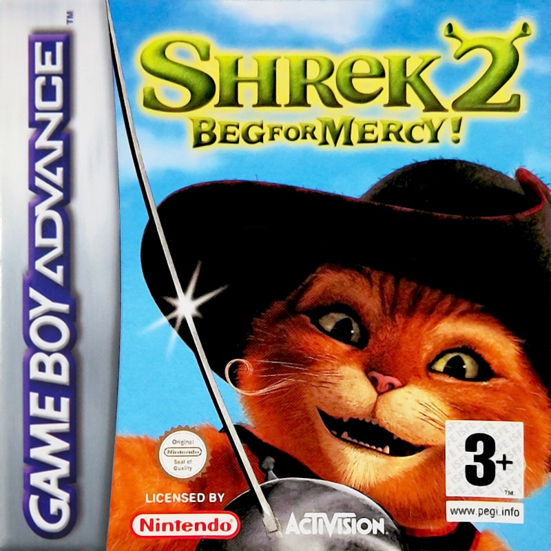 Shrek 2 - Beg for Mercy boxarts for Nintendo GameBoy Advance - The ...