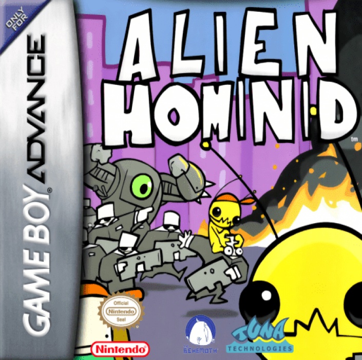 alien hominid gba gameshark cheats