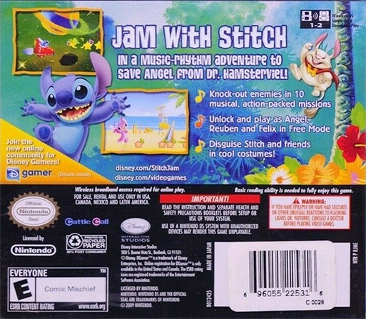Stitch Jam boxarts for Nintendo DS - The Video Games Museum