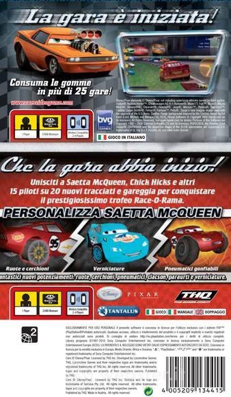 Cars Race-O-Rama (Europe) ISO < PSP ISOs
