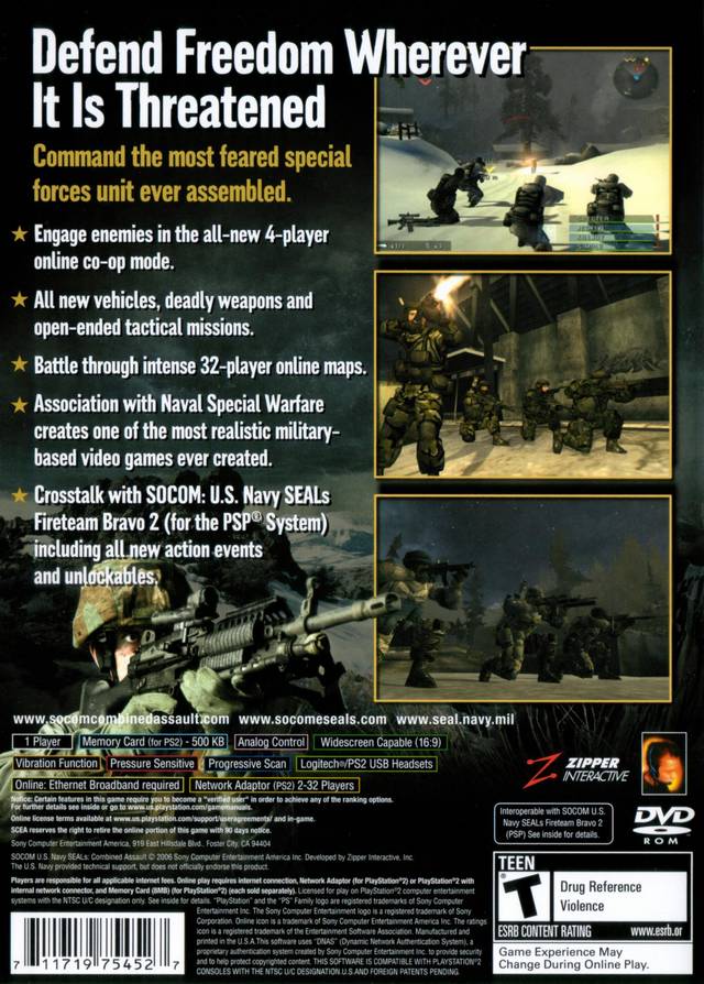 SOCOM: U.S. Navy SEALs Fireteam Bravo 3 Box Shot for PSP - GameFAQs