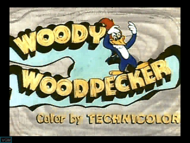 In-game screen of the game Woody Woodpecker And Friends Volume Three on 3DO