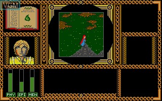 In-game screen of the game Wizard Warz on Atari ST