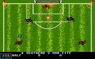 In-game screen of the game League Challenge on Atari ST