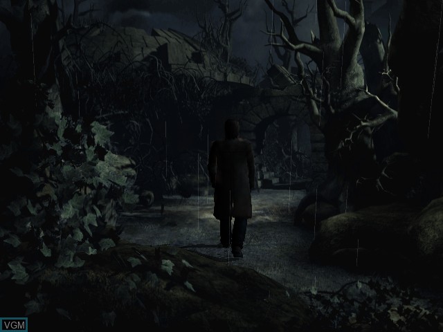 In-game screen of the game Alone in the Dark - The New Nightmare on Sega Dreamcast