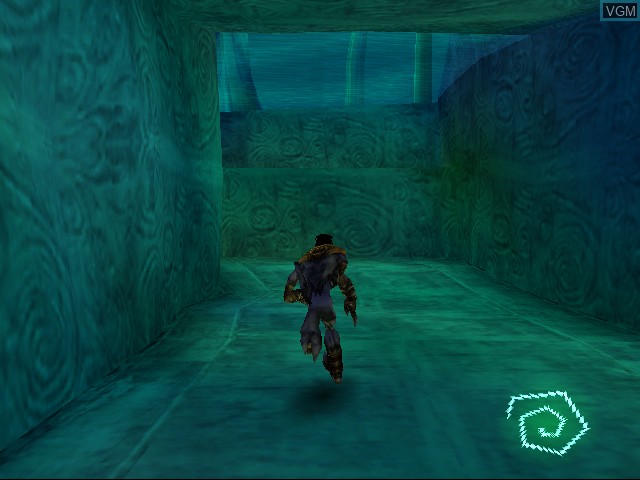 In-game screen of the game Legacy of Kain - Soul Reaver on Sega Dreamcast