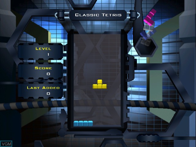 In-game screen of the game Next Tetris, The - On-line Edition on Sega Dreamcast