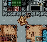 In-game screen of the game Tonka Construction Site on Nintendo Game Boy Color