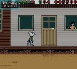 In-game screen of the game Stuart Little - The Journey Home on Nintendo Game Boy Color