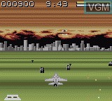In-game screen of the game AirForce Delta on Nintendo Game Boy Color