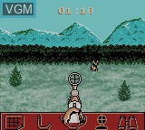 In-game screen of the game Deer Hunter on Nintendo Game Boy Color