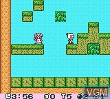 In-game screen of the game Pocket Bomberman on Nintendo Game Boy Color