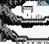 In-game screen of the game Lemmings on Nintendo Game Boy