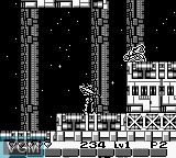 In-game screen of the game Uchuu no Kishi Tekkaman Blade on Nintendo Game Boy