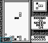 In-game screen of the game Tetris 2 on Nintendo Game Boy