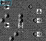 In-game screen of the game Uchuu Senkan Yamato on Nintendo Game Boy
