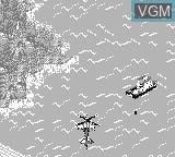 In-game screen of the game Urban Strike on Nintendo Game Boy