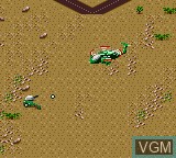 In-game screen of the game Desert Strike - Return to the Gulf on Sega Game Gear