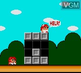 In-game screen of the game Popils - The Blockbusting Challenge on Sega Game Gear