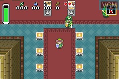 In-game screen of the game Legend of Zelda, The - A Link to the Past & Four Swords on Nintendo GameBoy Advance