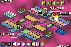 In-game screen of the game Shaman King - Chou Senjiryakketsu 3 on Nintendo GameBoy Advance
