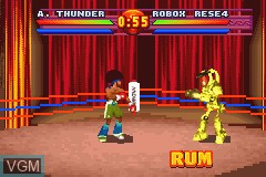 In-game screen of the game Ready 2 Rumble Boxing - Round 2 on Nintendo GameBoy Advance