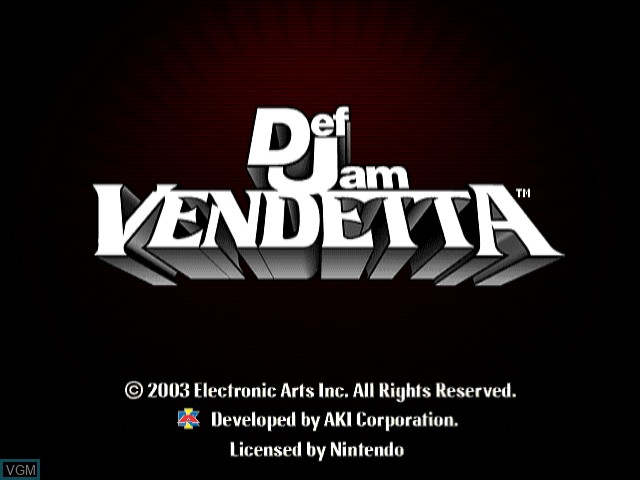 Def Jam Vendetta - GameCube, Game Cube