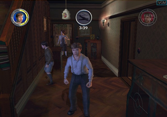In-game screen of the game Chronicles of Narnia, The - The Lion, The Witch and The Wardrobe on Nintendo GameCube