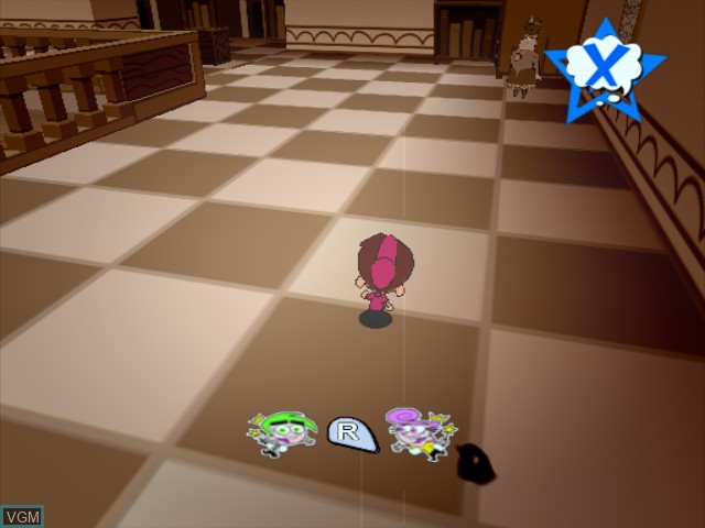 In-game screen of the game Fairly OddParents, The - Shadow Showdown on Nintendo GameCube