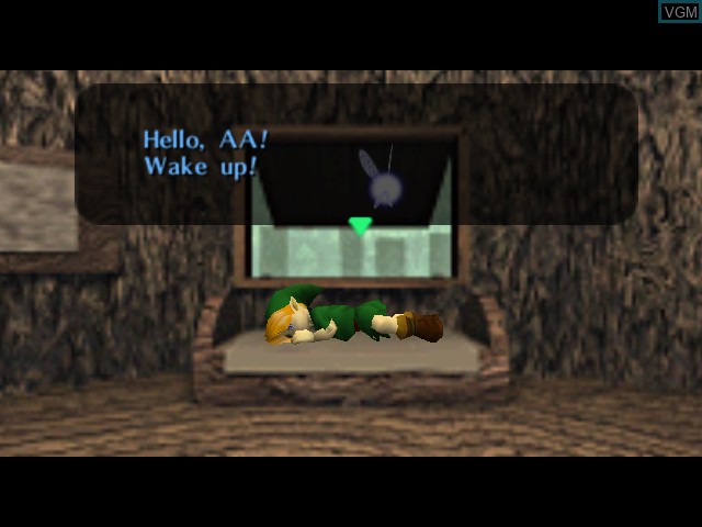 In-game screen of the game Legend of Zelda, The - Ocarina of Time / Master Quest on Nintendo GameCube