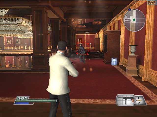 In-game screen of the game 007 - From Russia with Love on Nintendo GameCube