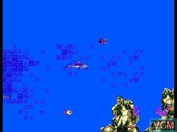 In-game screen of the game Ecco the Dolphin on Sega Master System