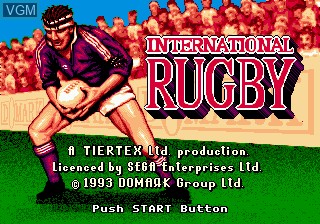international rugby games