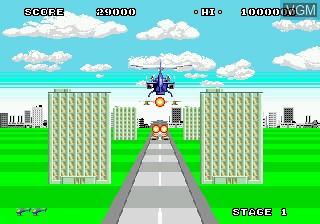 In-game screen of the game Mega Games 3 on Sega Megadrive