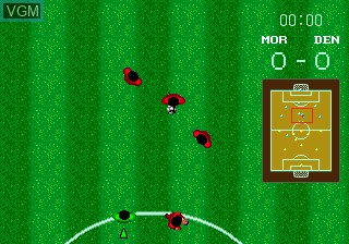 In-game screen of the game Mega Games 6 on Sega Megadrive