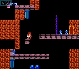 In-game screen of the game Kid Icarus on Nintendo NES