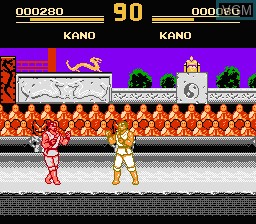 In-game screen of the game Mortal Kombat V Turbo 30 People on Nintendo NES