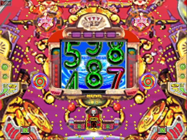 In-game screen of the game Heiwa Pachinko World 64 on Nintendo 64