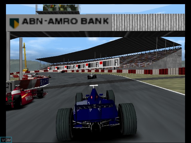 In-game screen of the game F-1 World Grand Prix II on Nintendo 64