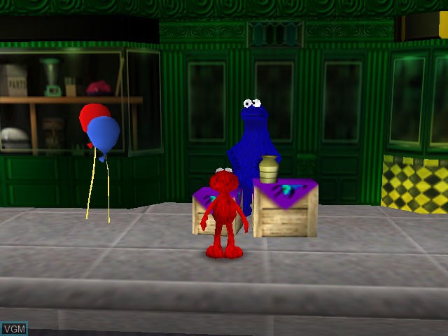 Elmo's Number Journey - PS1 Game