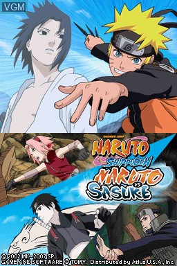  Naruto Shippuden: Naruto vs. Sasuke - Nintendo DS