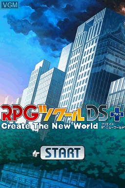 Rpg Tsukuru Ds Create The New World For Nintendo Ds The Video Games Museum