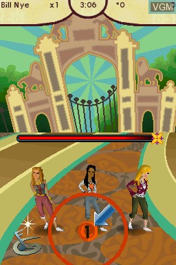 In-game screen of the game Cheetah Girls, The - Passport to Stardom on Nintendo DS