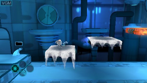 In-game screen of the game Despicable Me - The Game on Sony PSP