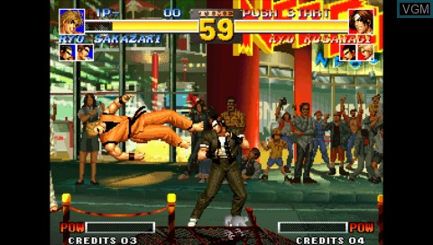 the king of fighters 97 psp iso