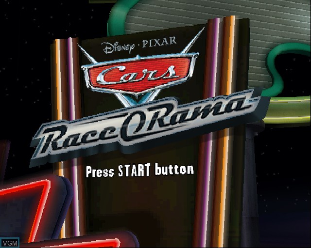 Cars Race-O-Rama for Sony Playstation 2 - The Video Games Museum