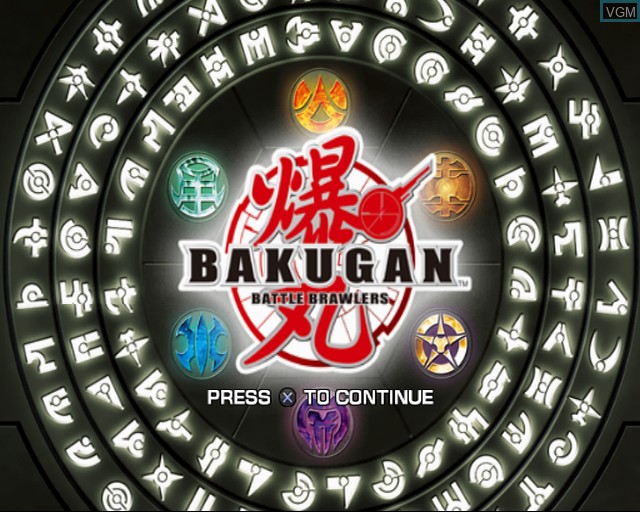 bakugan battle brawlers playstation 2