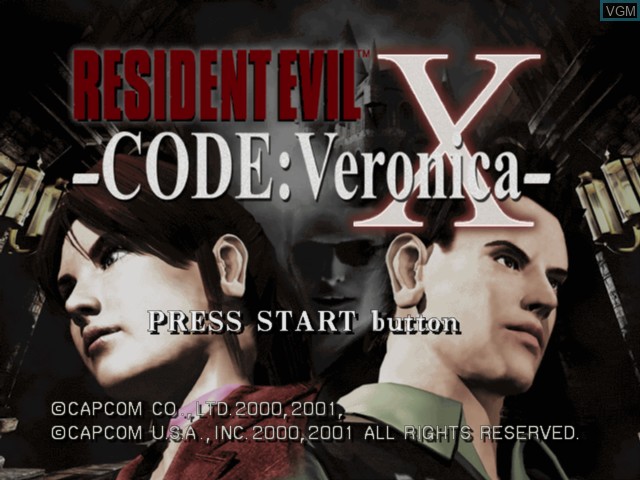  Resident Evil: Code Veronica X - PlayStation 2 : Playstation 2:  Video Games
