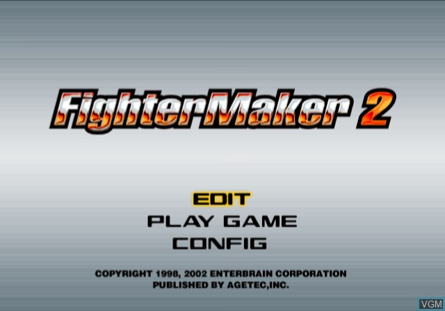 fighter maker 2k2 games